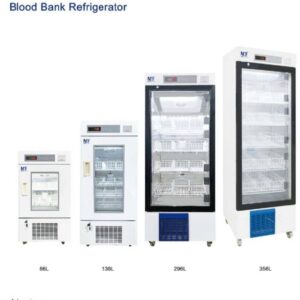 ตู้เย็นเก็บเลือด / Blood Bank Refrigerator ขนาด 86 ลิตร, 136 ลิตร, 296 ลิตร, 356 ลิตร